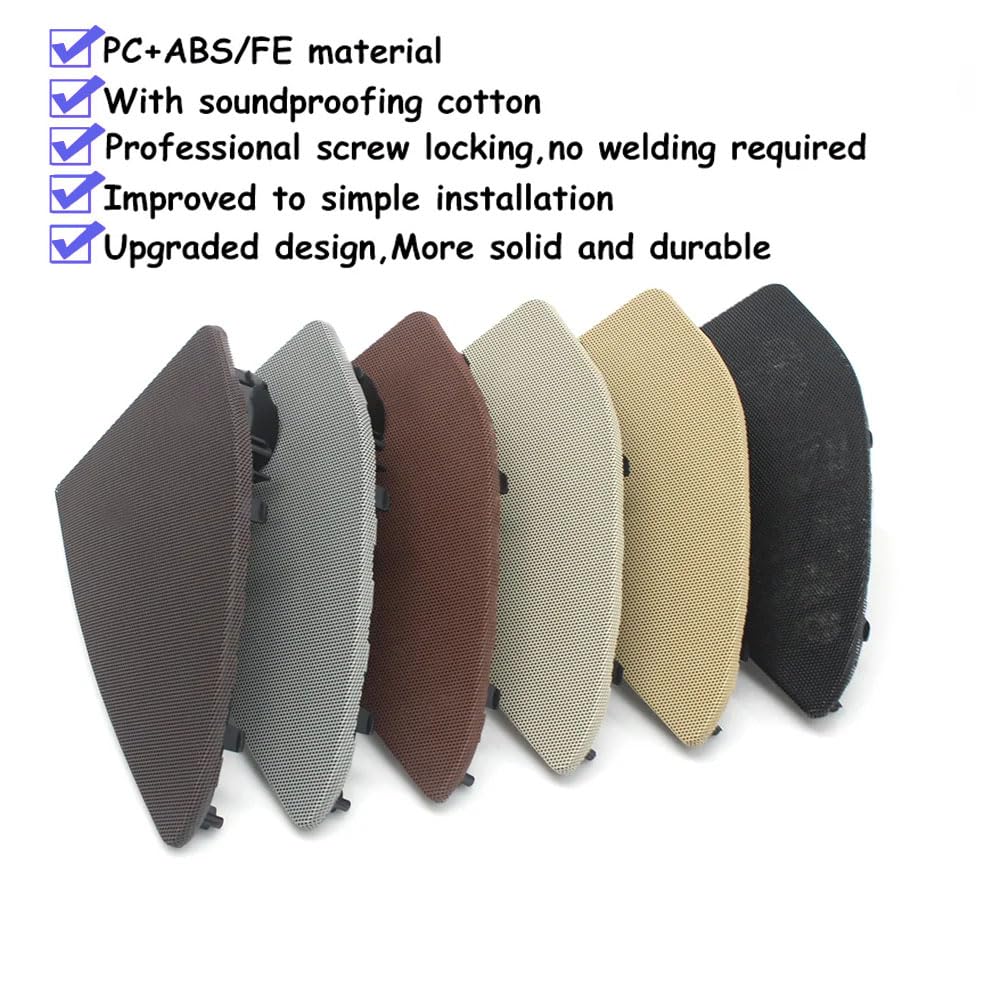 Rear Right Door Speaker Cover Beige 51427318824 Compatible With BMW 5 Series F10 F11