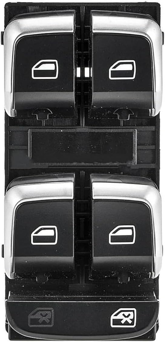 Audi A4 8K 10-Pin Window Black Switch Compatible with A4 8K/Q5/A5 8K0959851 8U0959851 8K0959851F Tag-SW-12