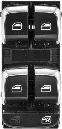 Audi A4 8K 10-Pin Window Black Switch Compatible with A4 8K/Q5/A5 8K0959851 8U0959851 8K0959851F Tag-SW-12