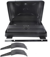 Side Tool Box (Gloss Black) Compatible With Land Rover Defender L633 (2020-2024)
