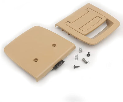 Rear Trunk Carpet Handle Beige (With Hole) 51476958163 Compatible with BMW & X5 E70 2006-2014 & X5 F15 2014-2019 & BMW 5 Series F07