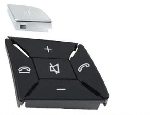 Steering Wheel Buttons High-end Model Black& Chrome 16690518009107 16690519009107 Compatible With Mercedes Ml Class 11-15 W166 Gl Class 2013-2015 W166 G Class G Wagon 2013-2018 W463