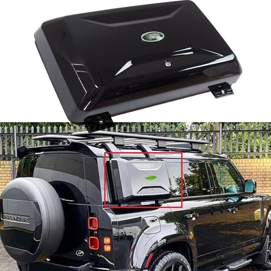 Side Tool Box (Gloss Black) Compatible With Land Rover Defender L633 (2020-2024)