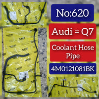 Coolant Hose Pipe 4M0121081BK Compatible With AUDI Q7 Tag No.620