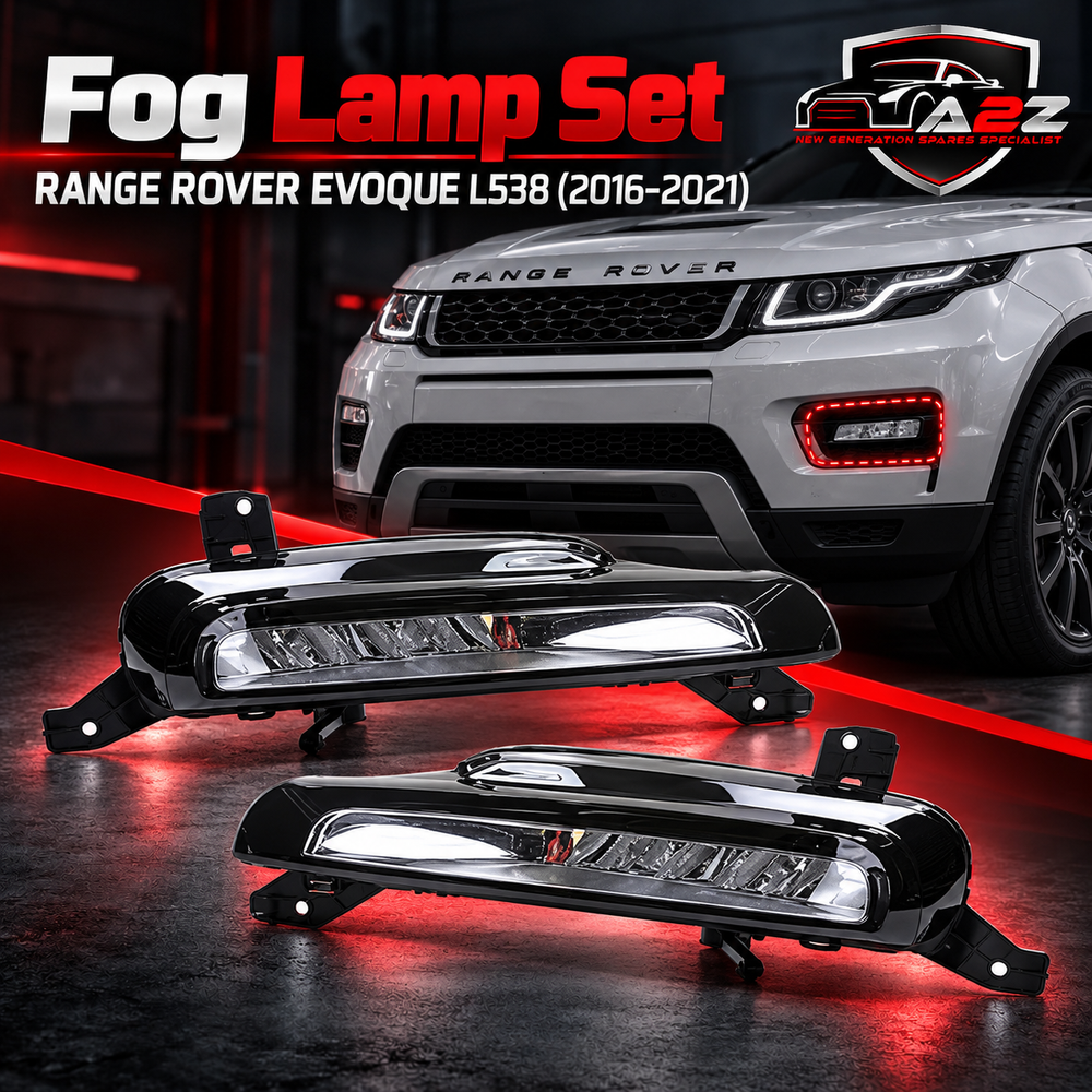 Fog Lamp Set Left LR072646 & Right LR072645 Compatible With LAND ROVER RANGE ROVER EVOQUE L538 (2016-2021) Tag No.08