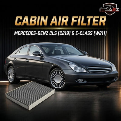 Cabin Air Filter E989LC & 2118300018 & LAK156 A2118300018 Compatible With MERCEDES-BENZ CLS (C219) & E-CLASS (W211) Tag : 184.