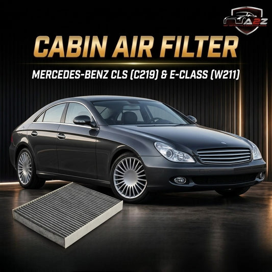 Cabin Air Filter E989LC & 2118300018 & LAK156 A2118300018 Compatible With MERCEDES-BENZ CLS (C219) & E-CLASS (W211) Tag : 184.