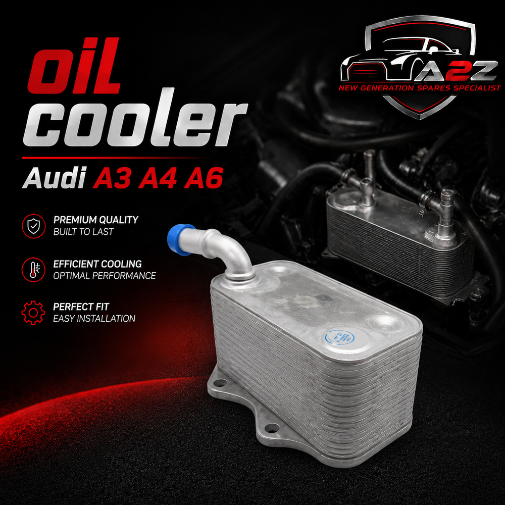 Oil Cooler 06D117021 06D117021C 06F115397E 06F115397F 06F115397J 06F115397K 06F115397H Only cooler For Audi A3 A4 A6 Tag-O-12