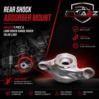Rear Shock Absorber Mount Left  T4A11922 & Right T4A11923  Compatible With  Jaguar F-PACE & Land Rover Range Rover Velar L560
