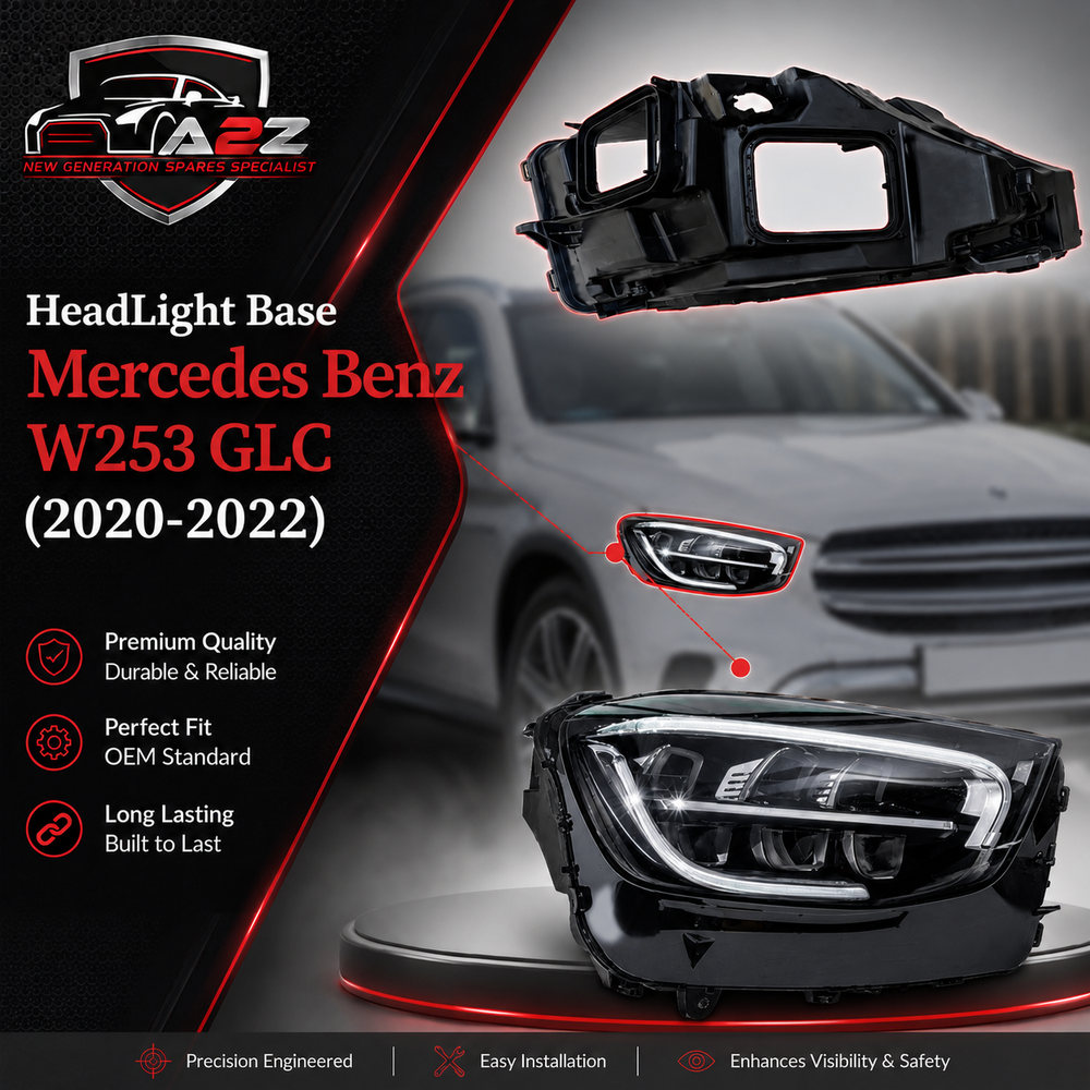 Headlight Base Compatible With Mercedes Benz W253 GLC(2020-2022) Tag No.125