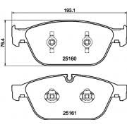 Front Brake Pad 4H0698151H 2516002 P85128 Compatible With AUDI A8 D4 (4H2, 4H8, 4HC, 4HL) | A8 / S8 | A8L