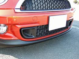 Front Air Duct Frame Black Compatible With MINI COOPER R56 / JCW Black Front Air Duct Frame Black Left 51117255117  & Right 51117255118 Tag-FC-703