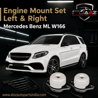 Engine Mount With Inductance Set Right 1662406517 & Left 1662406817 Compatible With Mercedes Benz ML W166