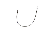 Bonnet Cable (Long Size) NEC4407(A) Compatible With VW AMEO, POLO 1ST GEN, POLO 2ND GEN, POLO GTI, VENTO 1ST GEN, VENTO 2ND GEN (NEW ERA)