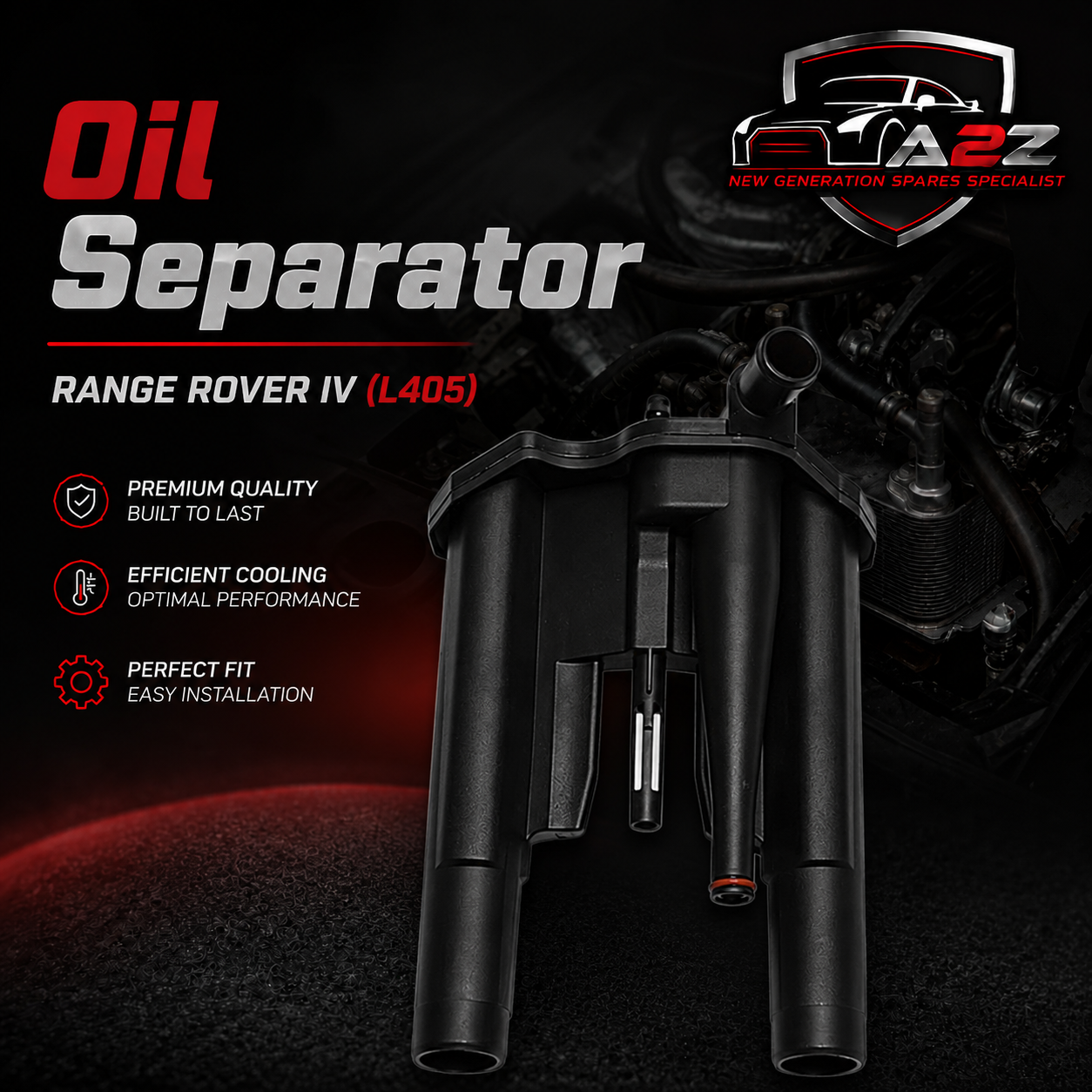 Oil Separator LR054999 Compatible With RANGE ROVER IV (L405) Tag No.150