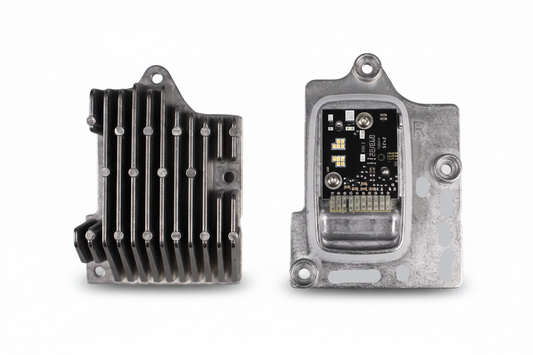 Front Headlight Module Blaster (Yellow) 63115A043C1 63115A043C2 Compatible With BMW 2 Series G42  LCI Low Version