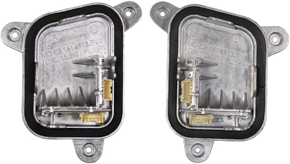Right LED Headlight Control Module Unit Day Running Light 63117470428  63117493238 (R.H) Right For BMW 3 Gran Turismo F34 Tag-BL-78