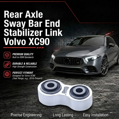 Rear Axle Sway Bar End Stabilizer Link Right & Left 31277896 Set Compatible With Volvo XC90