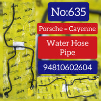 Coolant Hose Pipe 94810602604 Compatible With PORSCHE Panamera & Cayenne Tag No.635