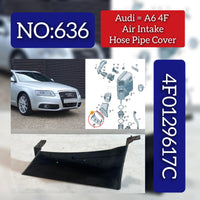 Air Intake Hose Pipe Cover 4F0129617C Compatible With AUDI A6 4F Tag-636