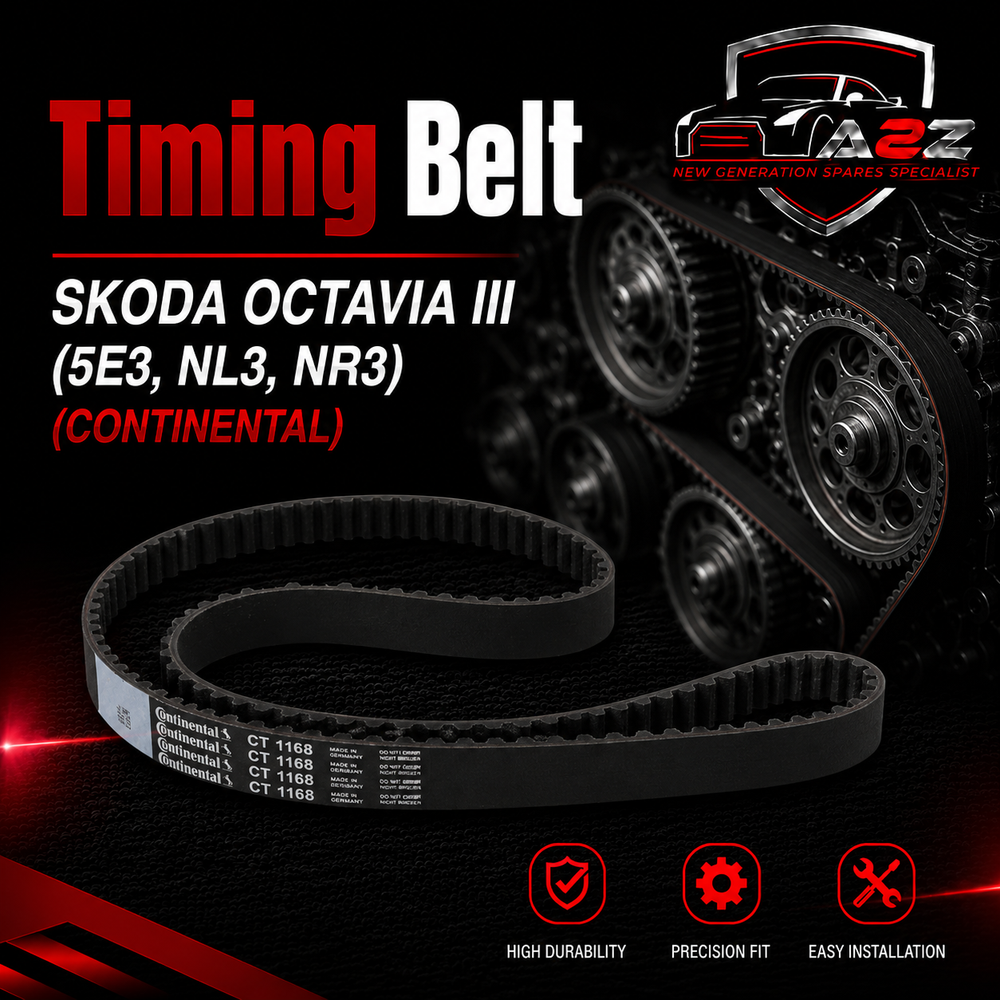 Timing Belt CT1168 04L109119F Compatible With SKODA OCTAVIA III (5E3, NL3, NR3) (CONTINENTAL)