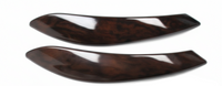 Interior Door Pull Handle Outer Cover Walnut Colour  Left 51417260079  Right 51417260080 Compatible With BMW 3/4/M4 Series  F30 F31 F32 F34 F35 F36 F80 F82