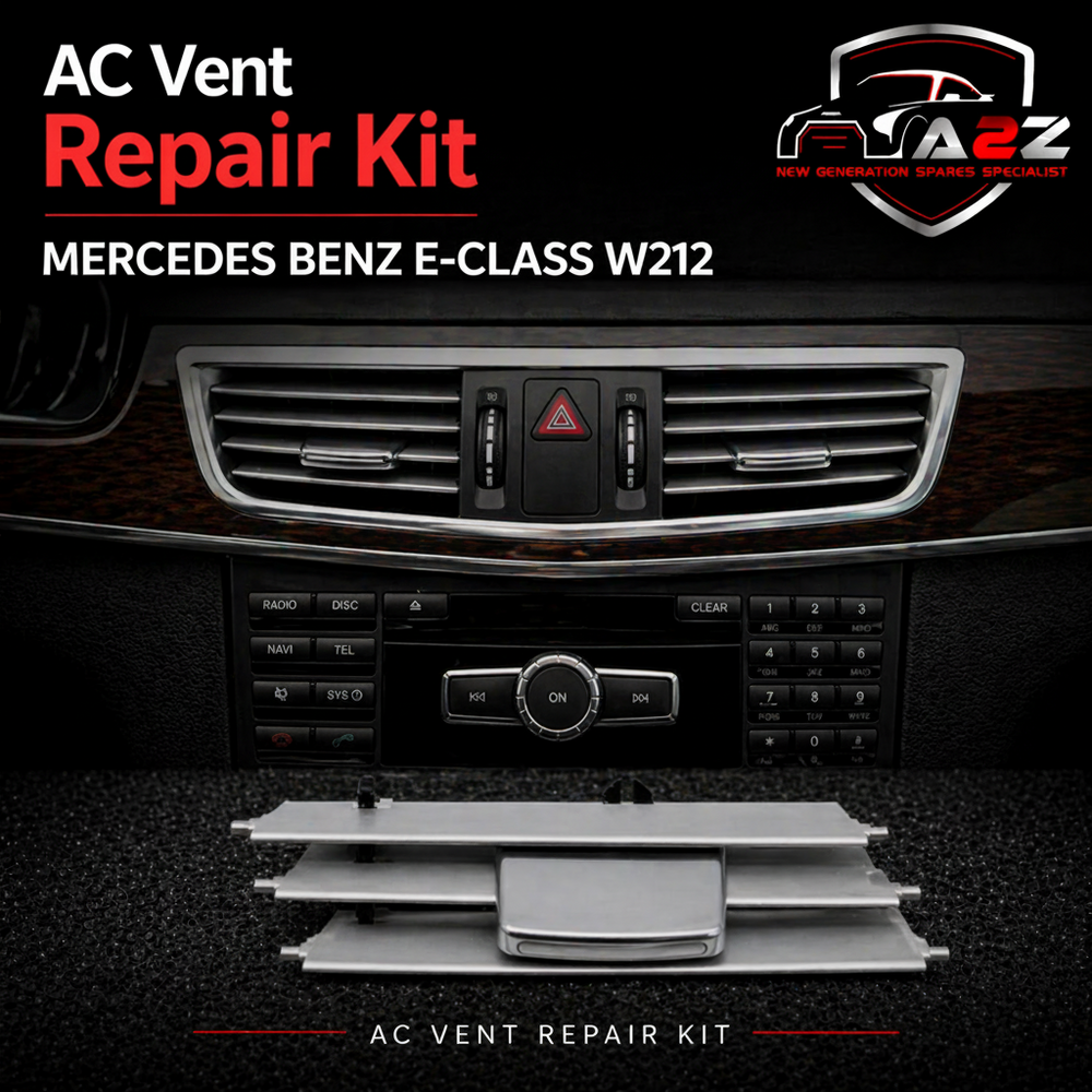 Front Left AC Conditioner Air Vent Grill Outlet Tab Clip Repair Kit 2128303354 Compatible With MERCEDES BENZ E-CLASS W212 Tag-ACR-15