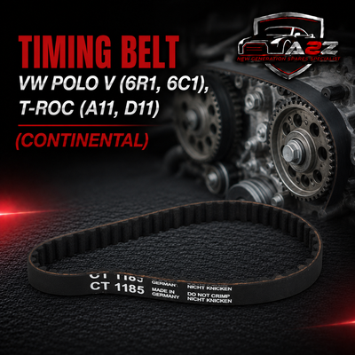 TIMING BELT CT1185 04C121605 Compatible With VW POLO V (6R1, 6C1), T-ROC (A11, D11) (CONTINENTAL)
