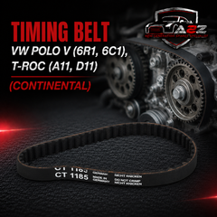 TIMING BELT CT1185 04C121605 Compatible With VW POLO V (6R1, 6C1), T-ROC (A11, D11) (CONTINENTAL)