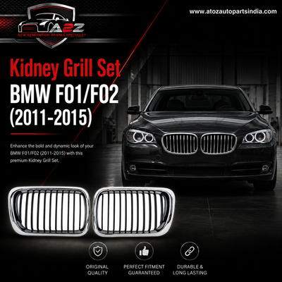 Kidney Grill Set Left 51117259297 & Right 511172595298 Compatible With BMW F01/F02 (2011-2015) Tag No.57