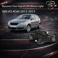 Side Rearview Mirror Light or Mirror Indicator Turn Signal Light Lamp Left 31111090 & 30716696 &  Right 31111102 & 30716697 Compatible With Volvo S40 (2007-2012)