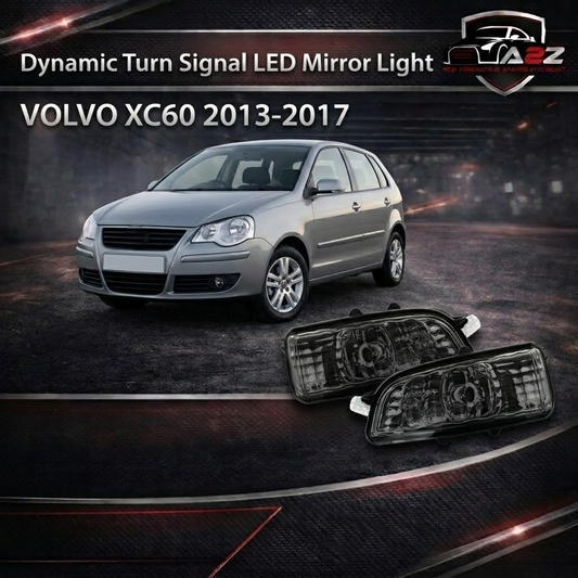 Side Rearview Mirror Light or Mirror Indicator Turn Signal Light Lamp Left 31111090 & 30716696 &  Right 31111102 & 30716697 Compatible With Volvo S40 (2007-2012)