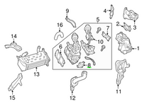 Valve Pipe Gasket EGR PACKING 306.220 6511420480 Compatible With Mercedes-Benz A-CLASS (W176) B-CLASS Sports (W246, W242) C-CLASS (W204, W205) CLA/CLS (C117, C218) E-CLASS (W212) GLA/GLE/GLC (X156, W166, X253) M-CLASS (W166) V-CLASS (W447) | VALENTE
