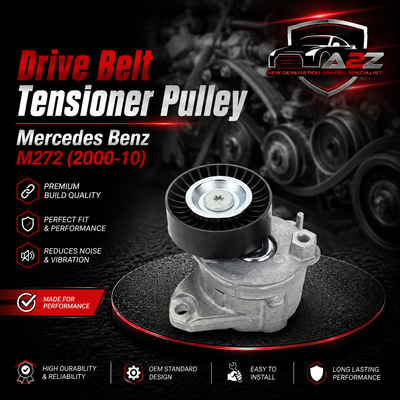 Drive Belt Tensioner Pulley 2722000270 Compatible With Mercedes Benz M272