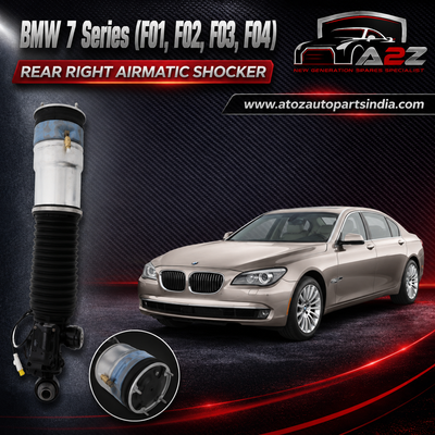Rear Right  Air Suspension Shock Absorber Strut 37126791676 37126791675 37126790220 37126790219Compatible With BMW 7 Series (F01, F02, F03, F04)