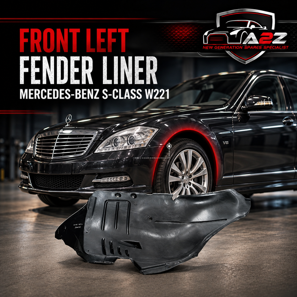 Front Left Fender Liner 2216903330  A2216903330 Compatible With MERCEDES-BENZ S-CLASS W221 Tag-FEM-28