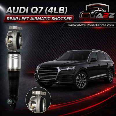 Rear Left Air Suspension Shock Absorber Strut 7L86160201 7L5616019D Compatible With AUDI Q7 (4LB)