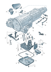 Transmission Gearbox Repair Kit 0B5398009F (HALF KIT) Compatible With  AUDI A4 B8 (8K2) | A4 / S4 & A5 (8T3) | A5 / S5 & A5 Sportback (8TA) | A5 / S5 & A6 C7 (4G2, 4GC) | A6 / S6