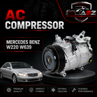Air Conditioning Compressor 0012301011 Compatible With Mercedes Benz W220 W639