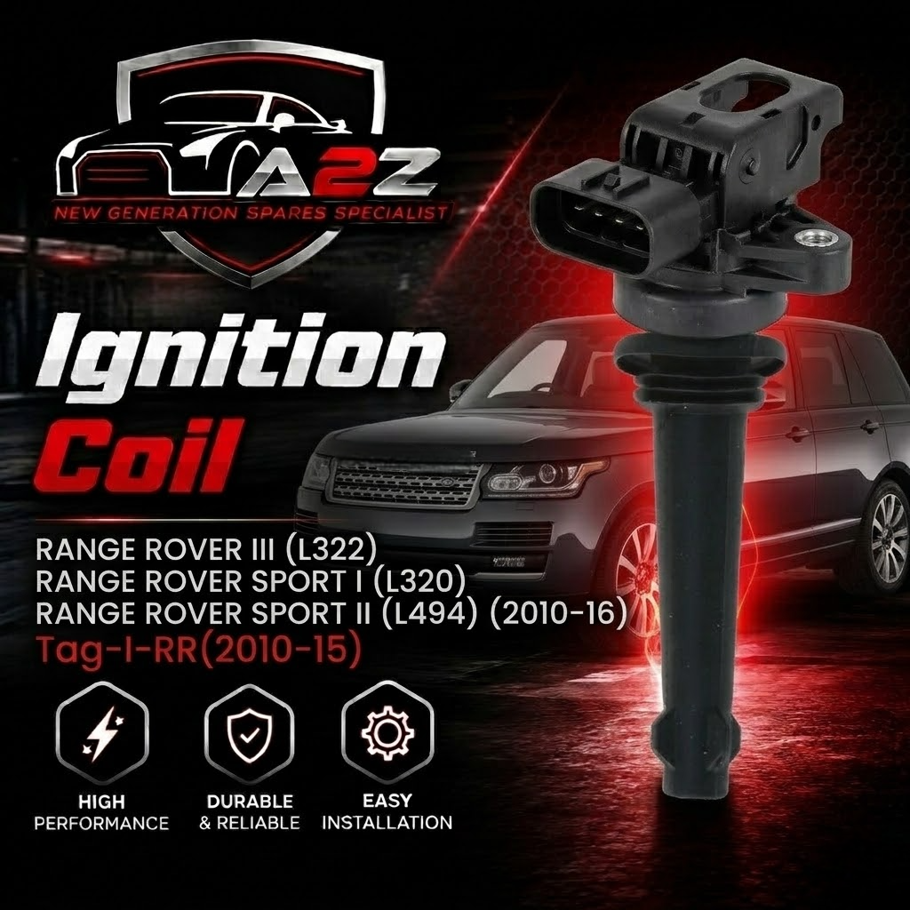 Ignition Coil LR010687 Compatible With RANGE ROVER III (L322) RANGE ROVER SPORT I (L320) RANGE ROVER SPORT II (L494) (2010-16)