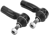 Front Steering Tie Rod End Head Assembly (Rack End 1K0423810A & Tie Rod End Left 1K0423811A & Right 1K0423812A) Compatible With AUDI A3 Q3 & SKODA KAROQ (NU7, ND7) & OCTAVIA II (1Z3) | LAURA