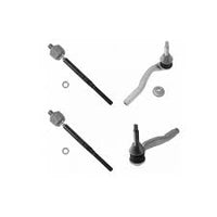 Front Steering Tie Rod End Head Assembly (Rack End 2054600805 & Tie Rod End Left 2054600605 & Right 2054600705) Compatible With MERCEDES-BENZ C-CLASS (W205) &  CLS (C257) & E-CLASS (W213)
