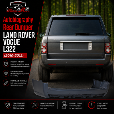 Autobiography Rear Bumper LR023708 Compatible With LAND ROVER VOGUE L322 (2010-2012)