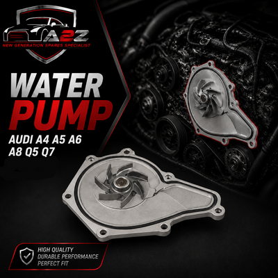 Water Pump 06E121018B 06E121018A 06E121005D 06E121005F 06E121005N 06E121008N Compatible With AUDI A4 A5 A6 A8 Q5 Q7 Tag-W-21