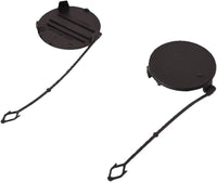 Front BUMPER TOW HOOK COVER TOW EYE COVER (Towing Cap) Left 51117159589 & Right 51117159590 Compatible With  BMW X5 E70