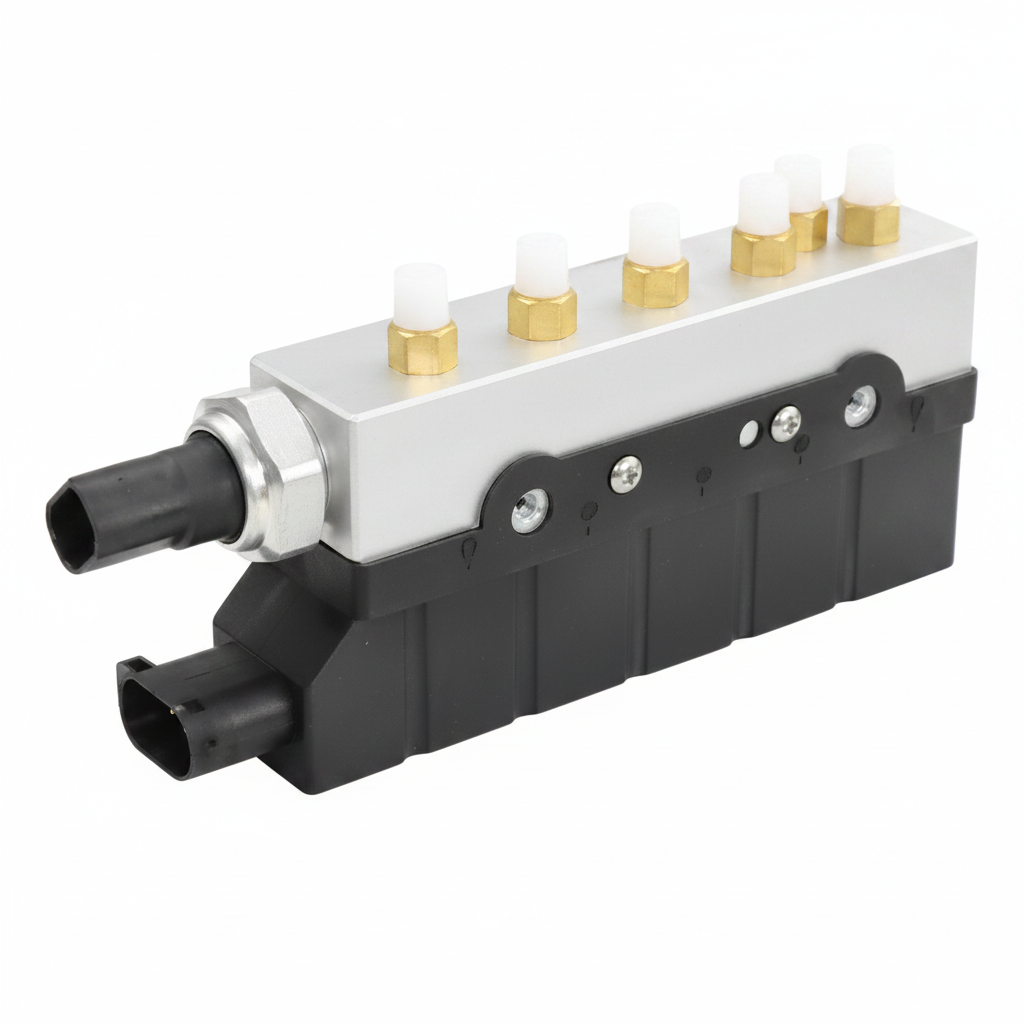 Air Suspension Solenoid Valve Block 2203200258 A2203200258 Compatible With MERCEDES-BENZ S-CLASS W220