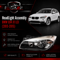 Headlight Headlamp Left 63117290233 & Right 63117290234 Compatible With BMW E84 X1 LCI (2013-2015)