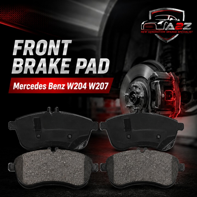 Front Brake Pad Set 0074205520 Compatible With Mercedes Benz W204 W207