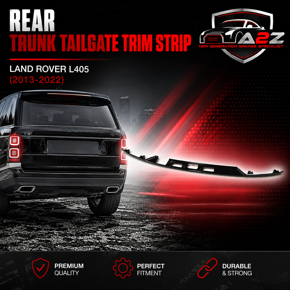 Rear Trunk Tailgate Trim Strip LR052716 Compatible With Land Rover Range Roverl L405 2013-2022