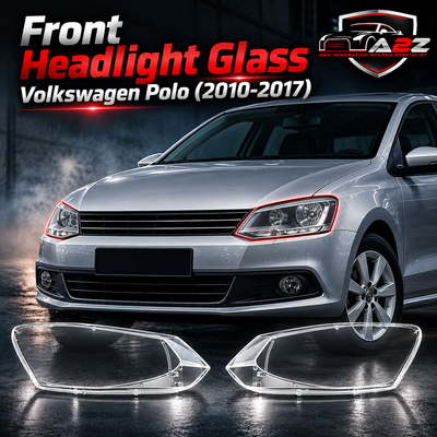 Front Headlight Glass Compatible With Volkswagen Polo (2010-2017)
